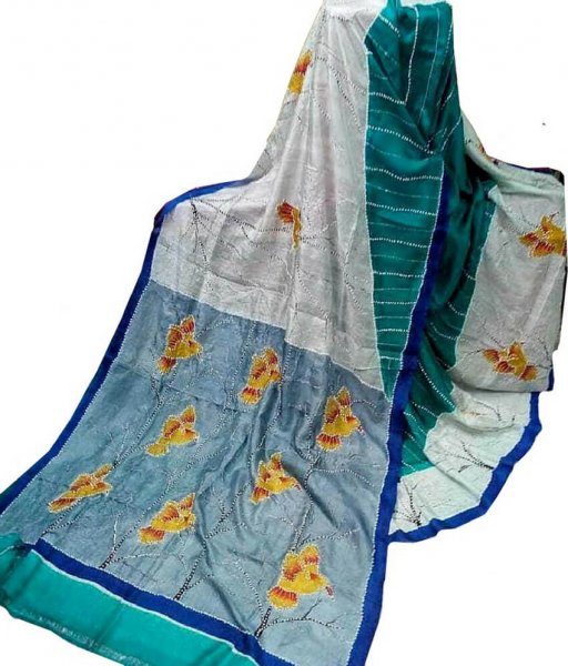 Bishnupuri Silk Saree